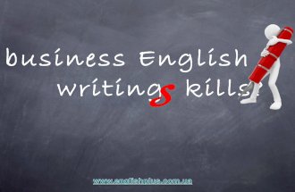 Business eng writing skills