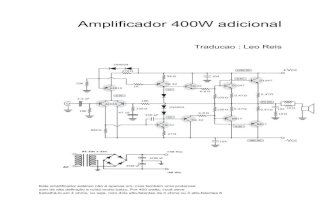 Amplificador 400 w rms traduzido Portugues
