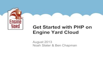 Getting Started with PHP on Engine Yard Cloud
