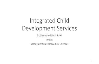 Integrated child development services final