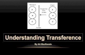 Understanding transference