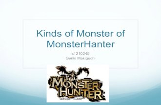 Monster Hunterpresentation