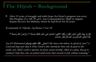 Post Hijrah