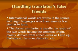 Bilingual theory of_translation