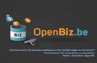 Présentation OpenBiz en français