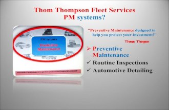 Fleet services and systems