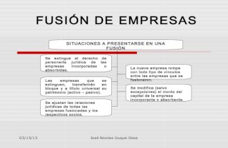 Sesión "Fusión UNE - Millicom": Presentación Nicolás Duque Ossa
