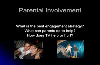 Parental involvement