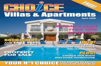 Choice Villas & Apartments April 09