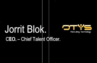 Jorrit Blok over talent management