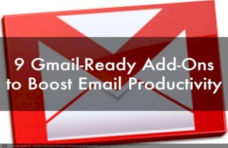 9 Gmail-Ready Add-Ons to Boost Email Productivity