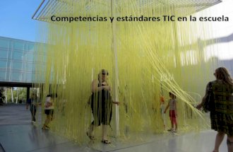 Competencias y estándares TIC a nivel educativo