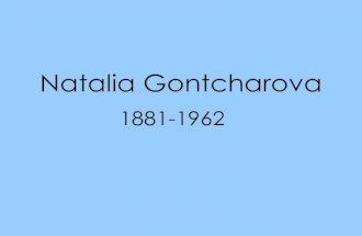 Natalia Gontcharova