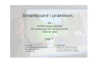 1 Smartboard Malmostad