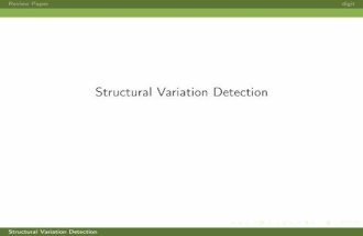 Structural Variation Detection