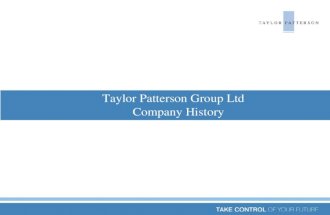 Taylor Patterson Group - Company History