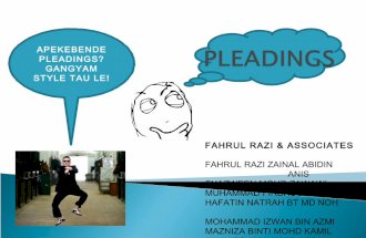 Pleadings (1)