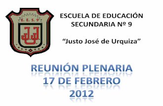2012 - Reunión Plenaria Febrero