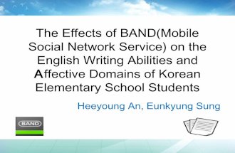 The Effects of BAND(Mobile Social Network Service) on the English Writing Abilities and Affective Domains of Korean Elementary School Students