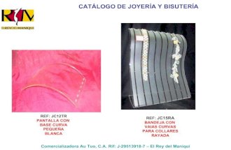 Catalogo Exhibidor JoyeríA BisuteríA 01