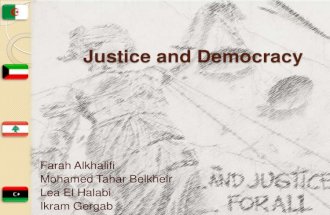 Justice and democracy