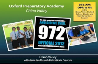 2012 chino valley opa performance data