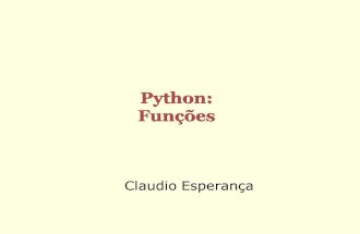 Programando em python   funcoes
