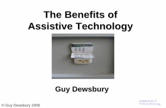 The benefits of assistive technology