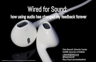 SEDA conference: wired for sound