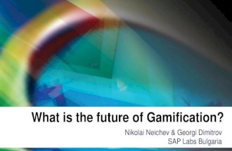 What is the future of gamification - ISTA Conference 2014