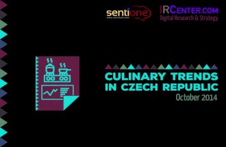 Digital Culinary Trends in Czech Republic 2014