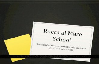 Presentation: Rocca al Mare school