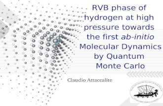 Ab-initio molecular dynamics for high pressure Hydrogen