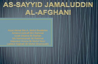 Pai form 5 as sayyid jamaluddin al afghani