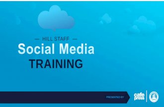 Elasticity | Cafe Press Washington D.C. Hill Staff Social Media Training