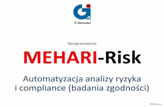 MEHARI-Risk - oprogramowanie do analizy ryzyka w bezpieczeństwie informacji / software for risk analysis in information security