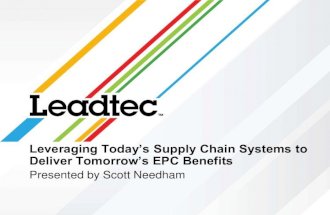 An Evolutionary Approach to EPC Strategy – Leadtec Systems Australia at GS1 Conference