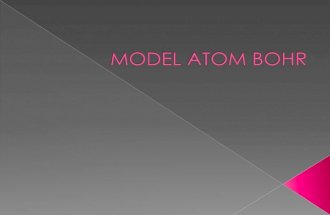 Model atom bohr