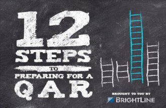 12 Steps to Preparing for a QAR