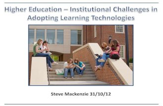 Learning technology Challenges