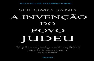 Sand, shlomo. a invenção do povo judeu