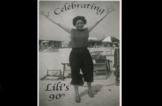 Lili's 90th birthday