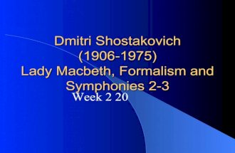 Shostakovich week 2 1 2014  copy