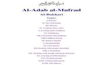 Adab Al Mufrad - Imam Bukhari