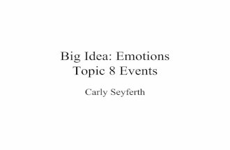 Topic 8 events