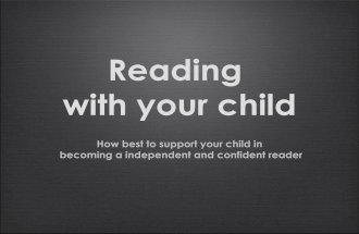Helping your child to read