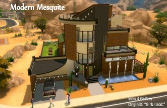 Modern Mesquite | My Sims 4 Gallery