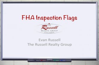 FHA Home Inspection Flags