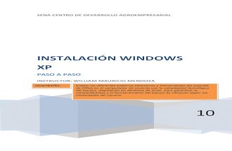 Instalacion windows xp