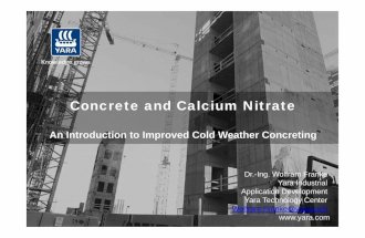 An Introduction to Improved Cold Weather Concreting